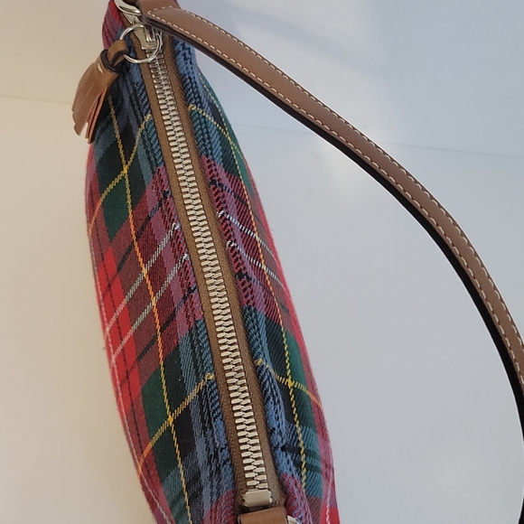 Coach Vintage Tartan Plaid 100% Wool Purse - Picture 7 of 12